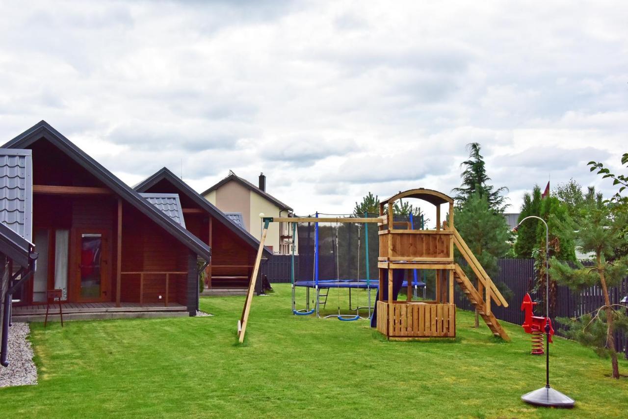 Villa Kotedzai Gulbes Takas Sventojoje à Šventoji Extérieur photo